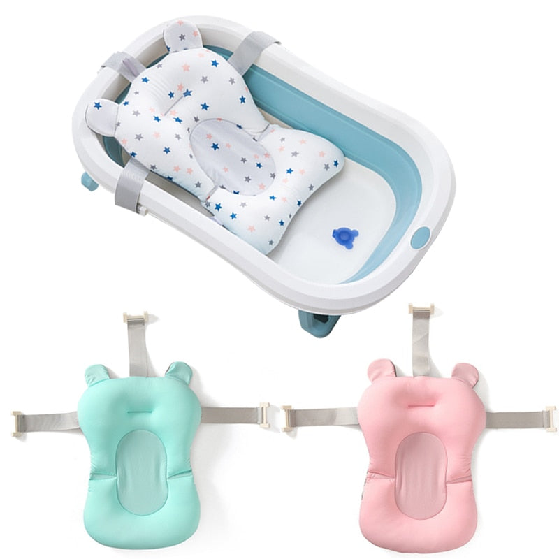 Baby bath support