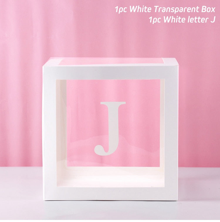 Alphabet decor box