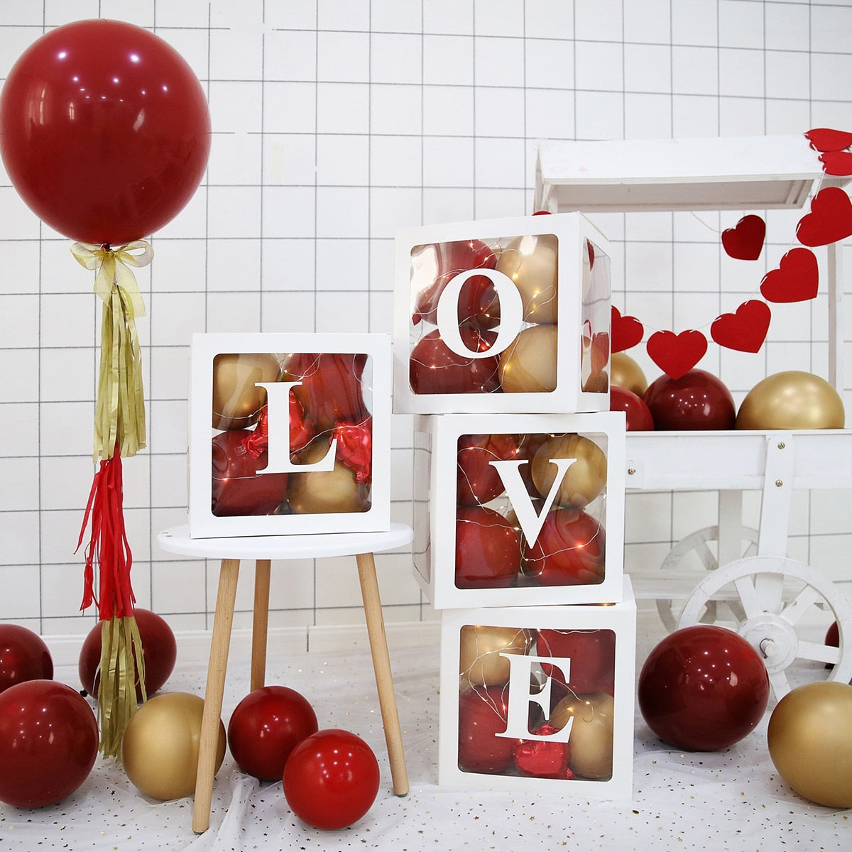 Alphabet decor box