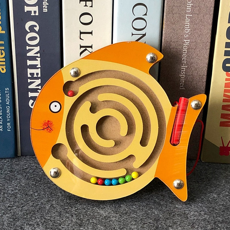 Wooden Magnetic Maze Animal