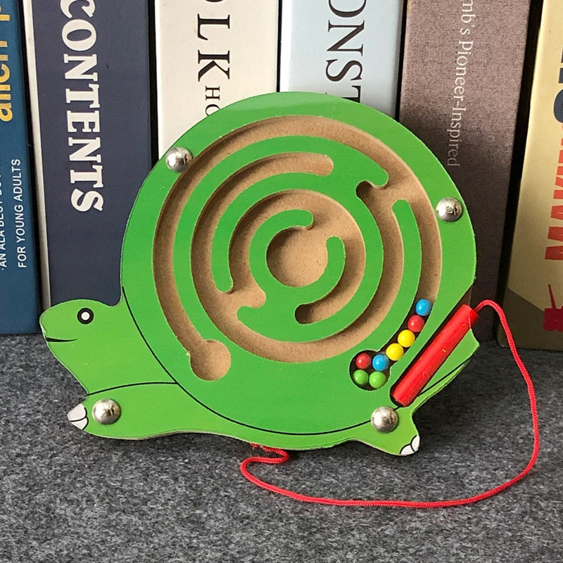 Wooden Magnetic Maze Animal